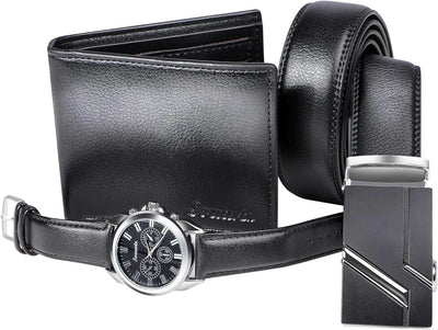 Men Watch Set, Gifts for Men Watches Set, Men Gifts Watch, Mens Gifts Birthday Gifts Artificial Leather Men Watch, Mens Watch Gifts Set Gifts Box Organizer